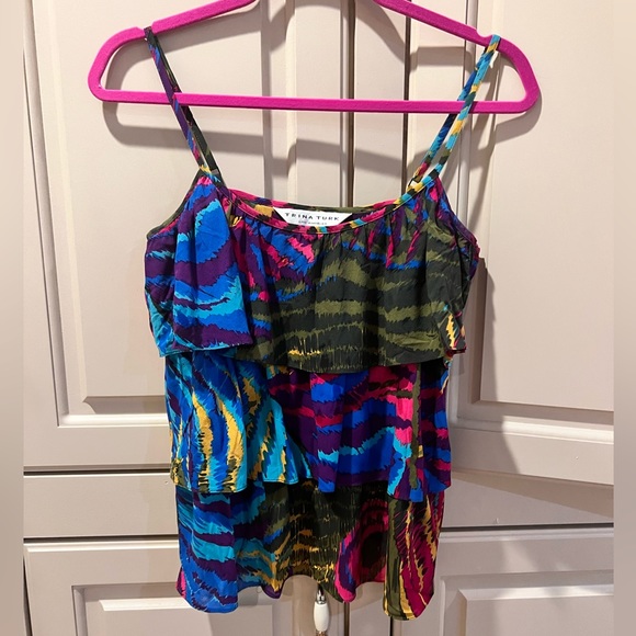 Trina Turk top size small - Picture 1 of 4